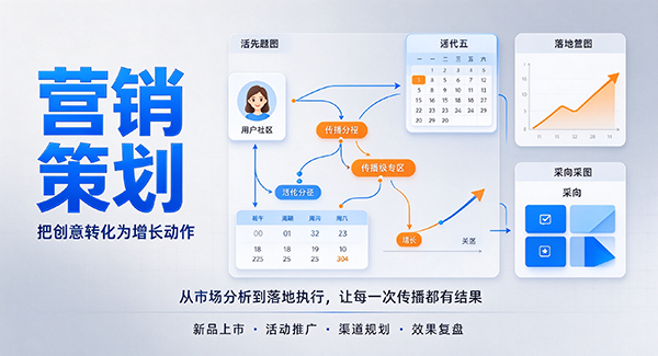 北辰区营销策划